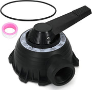 77704-0104 Plug and Cover Handle Assembly with O-Ring for Sta-Rite 1-1/2-Inch MultiPort Valve WC112-148/A - view 2