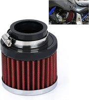Universal Red Neck 1.5-Inch 38mm Car High Flow Cold Air - view 2