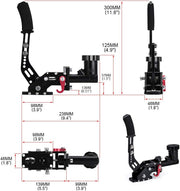 Racing Hydraulic Drift Handbrake Gear Lever withOil Tank Hydro E-Brake - view 6