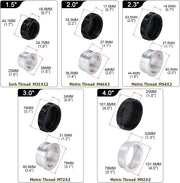 OD 2-Inch/50.8mm Aluminum Alloy Weld Billet On Filler Neck Cap - view 6