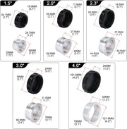 OD 4-Inch/101.6mm Aluminum Alloy Weld Billet On Filler Neck Cap - view 6