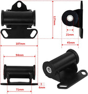 Iron Conversion Motor Mounts+Frame Mount Adapter Plate for 1983-2005 Chevy GMC Blazer Jimmy Sonoma - view 5