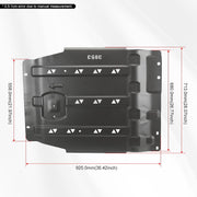 Transmission Protection Plate for 2015-2022 Ford F150, Heavy-Duty Skid Plate Engine Splash Guard Replacement - view 3