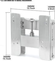 4-Inch Adjustable Jack Plate Manual Transom Set Back Jack Plate for Outboard Boat Motor - view 3
