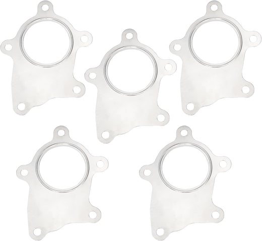 5-Piece Stainless Steel Turbo Discharge Gasket for A/R.63 T3/T4 Turbo