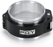 3-Inch Quick Release Pinless V Band Clamp with Flange Aluminum - view 2
