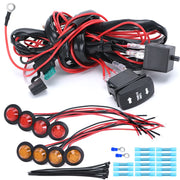 Hypertune Universal ATV/UTV Turn Signal Kit Side by Side Blinker for Polaris Kawasaki Golf - view 2