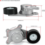 Drive Belt Tensioner Kit Replacement 3.5L 3.7L for Ford Edge Explorer Flex MKS MKT - view 3