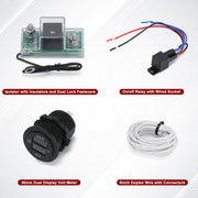 12V UTV Dual Battery Isolator Connect and Monitor Kit for Honda Pioneer 1000/700/500 Talon - view 4