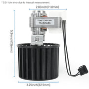S97009796 Bathroom Fan Motor Blower Assembly 120V for Broan NuTone Bulb Heaters 162-E G - view 3