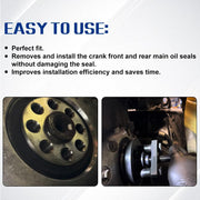 Crankshaft Oil Seal Front and Rear Seal Remover and Installer for Detroit Diesel DD13 - view 5