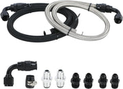 25-Inch 6AN Power Steering Pump Hose Kit for Chevy C10 LS Swap Engine High/Low - view 2