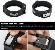 3-Inch Quick Release Pinless V Band Clamp with Flange Aluminum - view 5
