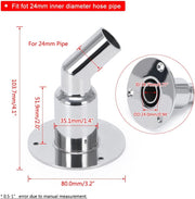 PTNHZ 24mm/0.94-Inch 316 Stainless Steel Thru Hull Exhaust Skin Part for Diesel Parking heaters - view 4