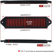 Cabin Air Cowl Filters for BMW E chassis E82 E88 E90 E91 E92 E93 - view 4