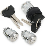 Ignition Switch Lock Cylinder with Door Lock and Keys for Dodge Ram 1500 2500 - view 2