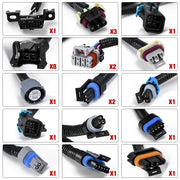 4L60E DBC LS Standalone Wiring Harness 4.8L 5.3L 6.0L for GM LS1 1999-2006 Vortec - view 6