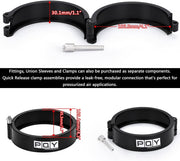3.5-Inch Quick Release V Band Clamp with Flange Aluminum Quick - view 4
