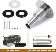 PTNHZ 24mm/0.94-Inch 316 Stainless Steel Thru Hull Exhaust Skin Part for Diesel Parking heaters - view 5