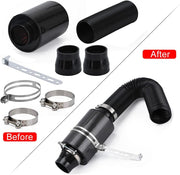 Universal 3-Inch Racing Carbon Fiber Cold Feed Induction Kit Air - view 6