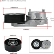 38382 Drive Belt Tensioner Pulley and Serpentine Belt Assembly Kit 5.7L for Dodge Ram - view 3