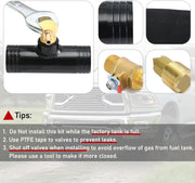 11025 Auxiliary Fuel Tank Install Kit Diesel Installation Kit for Truck Gravity Feed Auxiliary - view 5