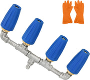 4-in-1 Turbo Nozzle Pressure Washer Single Row with Gloves 2.0 4000 PSI - view 2