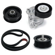 Drive Belt Tensioner and Idler Pulley Serpentine Belt kit for Mercedes-Benz ML350 C230 C300 - view 2