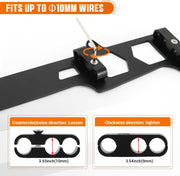 Linear Spark Plug Wire Looms Holders Brackets 4 Wire for Chevy Small Block SBC - view 5