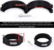 2.5-Inch Quick Release V Band Clamp with Flange Aluminum Quick - view 5