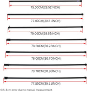 7-Piece Spare Tire Retrieval Removal Tool Kit Lower and Raise - view 3