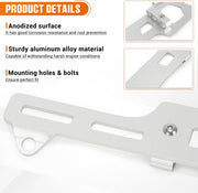 Linear Spark Plug Wire Looms Holders Brackets 4 Wire for Chevy Small Block SBC - view 4