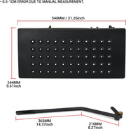 Mower Chute Blocker Discharge Shield for Ferris Exmark Gravely Hustler Advanced Chute System Replaces - view 3