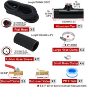 11025 Auxiliary Fuel Tank Install Kit Diesel Installation Kit for Truck Gravity Feed Auxiliary - view 4