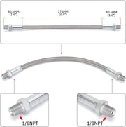 LS Throttle Body Bypass Hose kit LS Coolant Steam Port - view 5