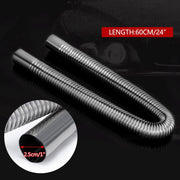 PTNHZ Universal Stainless Steel Caliber 1-Inch Parking Air Heater Exhaust for Car Truck 24-Inch/60cm - view 6