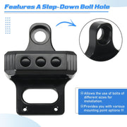 Solenoid Valve Mount Holder Bracket Billet 3 Port for MAC AEM Boost Controller CNC - view 6