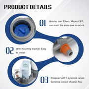 AJU73213301 AJU75152601 Water Inlet Valve for Kenmore LG Washer WT5070CW WT4970CW WT5680HVA WT4870CW WT5480CW - view 4