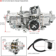 Carburetor 650 CFM 4150 Model 4 Barrel Double-Pumper for Holley Quick Fuel Brawler Diecast - view 3