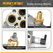 AR43361 Pressure Washer Pump Head 43361 for SRMW2.3G28 SRMW2.4G28 Pumps for Annovi Reverberi Toro - view 4