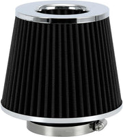 PTNHZ Universal Black 3-Inch 76mm High Flow Cold Air Intake - view 2