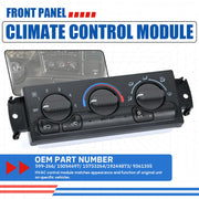 Climate Control Module for Cadillac Chevrolet GMC OE 599-266 - view 4