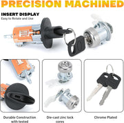 Ignition Switch Lock Cylinder Door Lock Cylinder for Ford F150 1997-2003 F250 F350 1997-2007 - view 4