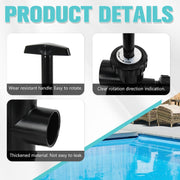 SP0410X502S 2-Inch Slide Valve Backwash Assembly for Hayward Pro-Grid and Micro-Clear D.E. Filters - view 4