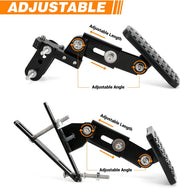 Auto Vehicles Brake and Accelerator Pedal Extenders Adjustable Length and for Short Drivers People - view 6