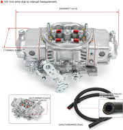 Carburetor for Holley Quick Fuel 850 CFM 4 Barrel 4150 Double Pumper Mechanical Carburetor - view 3