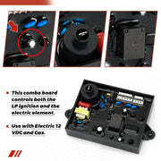 RV Water Heater Control Circuit Board with Fuse for Atwood Dometic 91226 93305 93851 - view 6