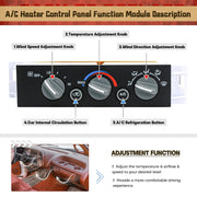 599-007 AC Heater Control Panel Climate Control Module Switch Without for Chevy Truck GMC - view 5