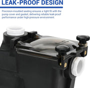 SPX1620AA Pump Strainer Housing 2-Inch by 2-Inch for Hayward Super Pump SP1600X SP2600X Series - view 4