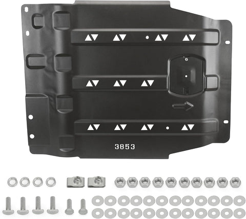 Transmission Protection Plate for 2015-2022 Ford F150, Heavy-Duty Skid Plate Engine Splash Guard Replacement - view 2